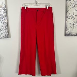Banana republic flare cropped dress pants size 8